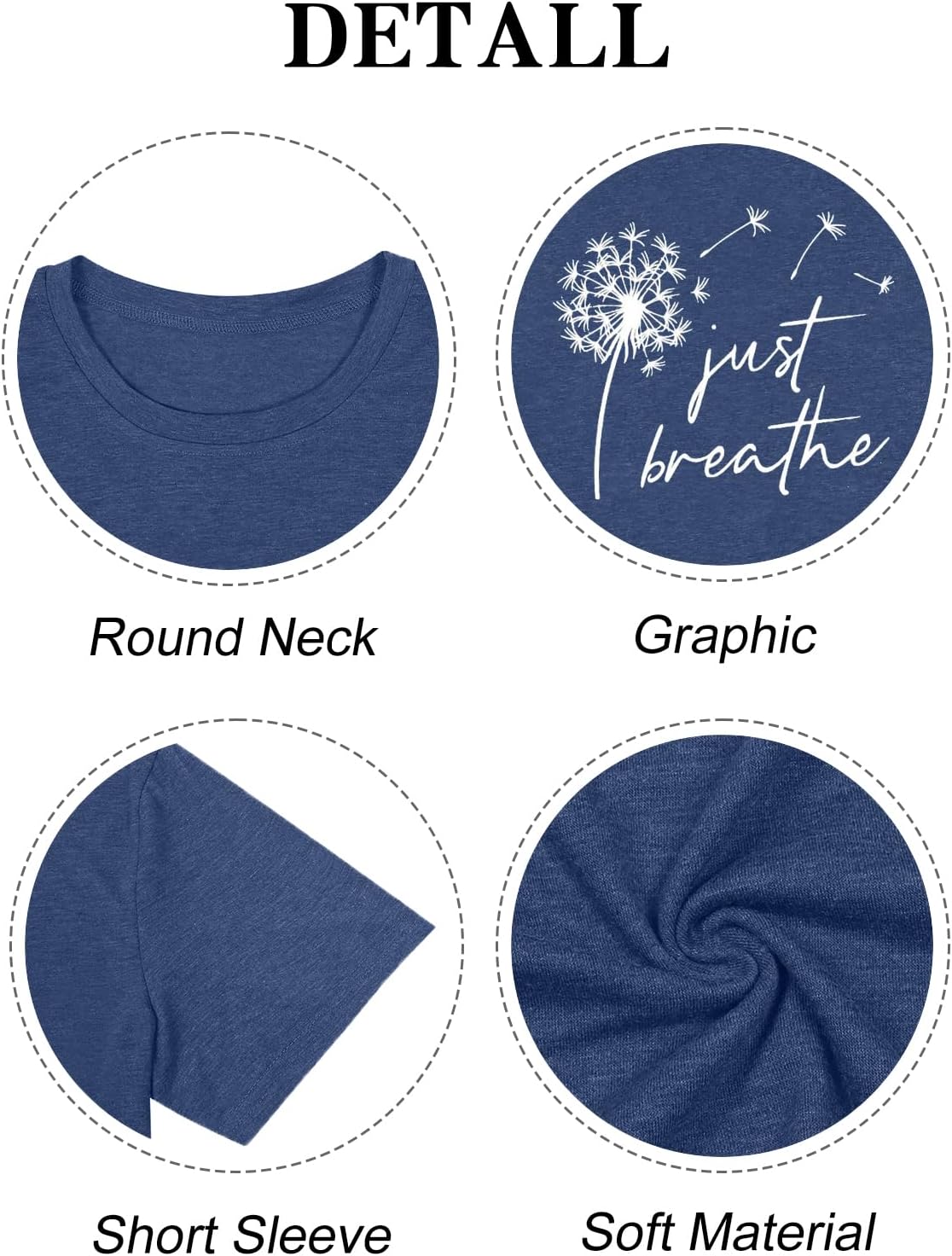 Plus Size Tshirts for Women Graphic Tees Summer Casual Tops Loose Cute Trendy Clothes Tee Shirt - Image 4