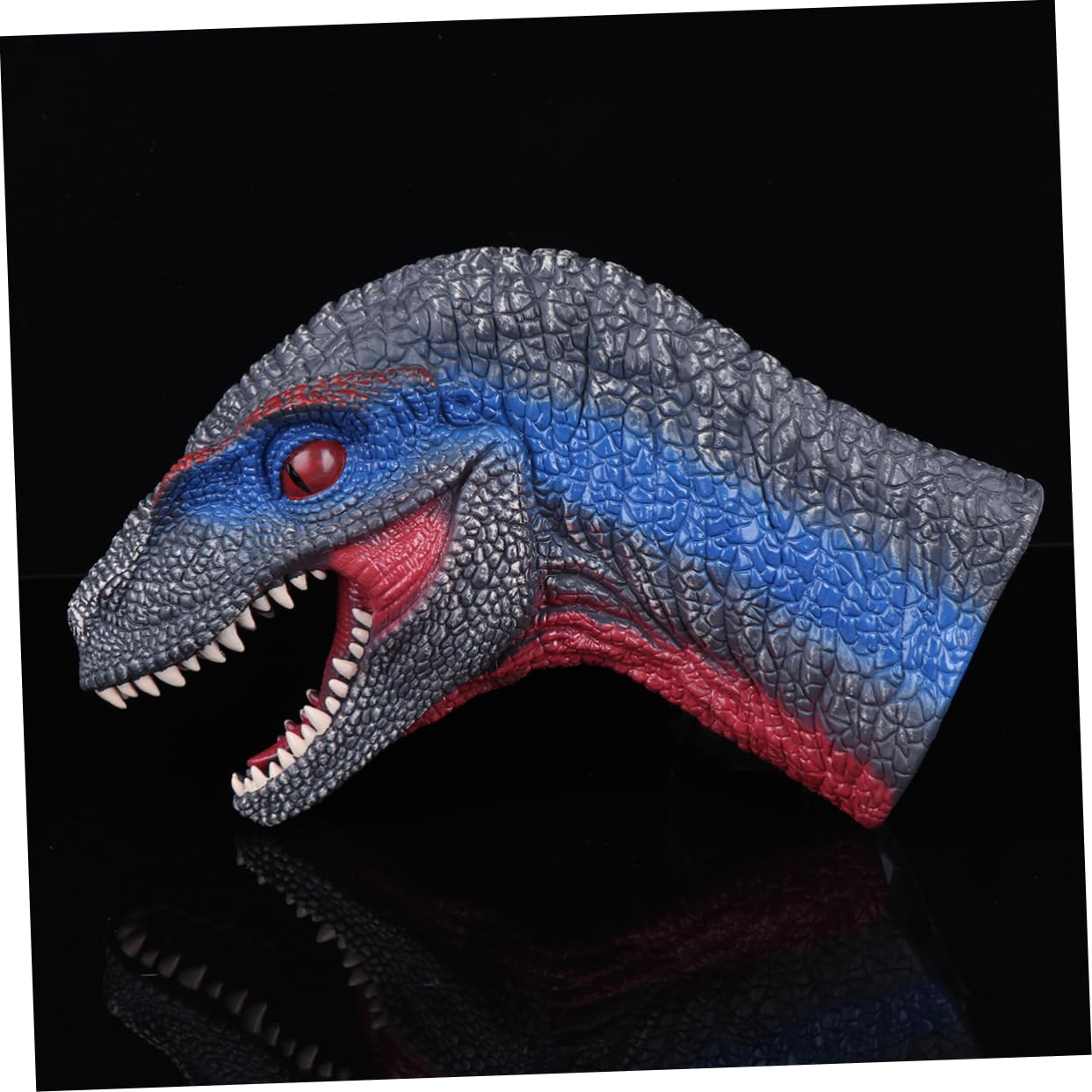 Juguete de Dinosaurio Marioneta de Mano para Niños Mandíbula Articulada y Pintura Detallada para Juego de rol y Creatividad