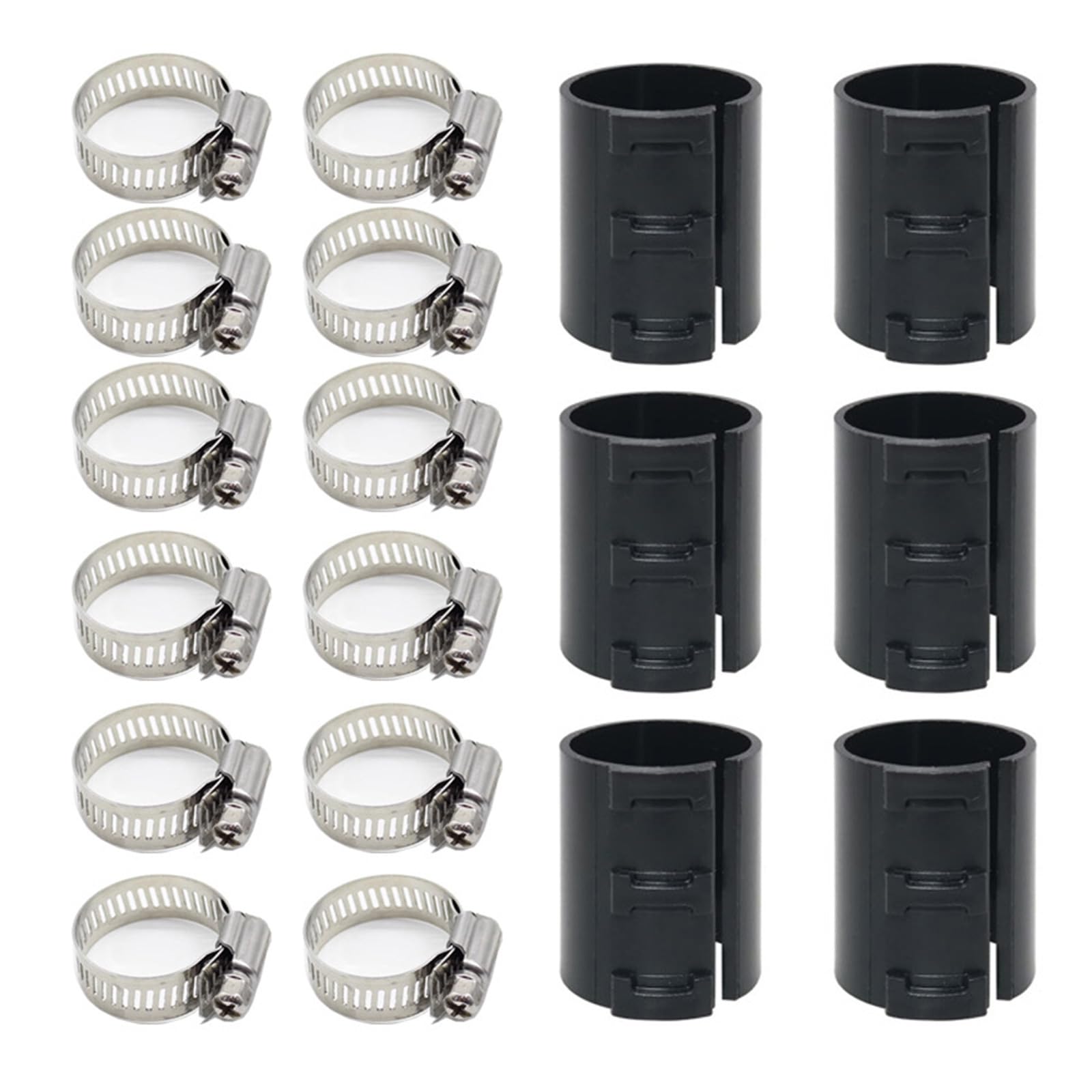 18Pieces Practical Chair Height Set Accessory for Easy Repair and Stability Enhancement Chair Cylinder Stabilizers
