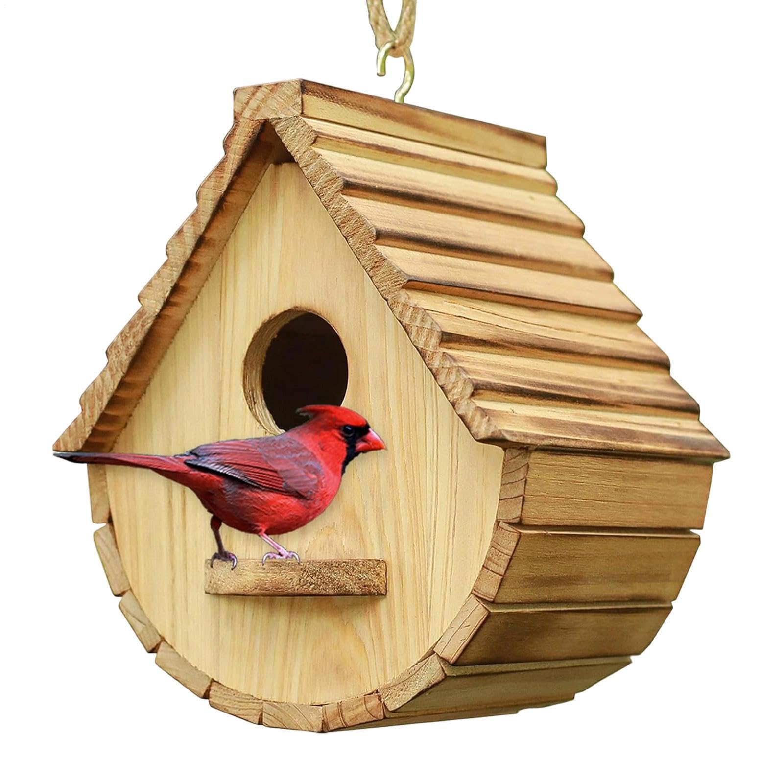 Casa de madera Swallow Cottage decorativa y ventilada para exteriores