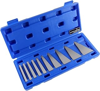 Accusize 10 Pc Precision Angle Block Set 3602-0111 - ±0.0001" Accuracy for CNC Vise Setup & Tooling