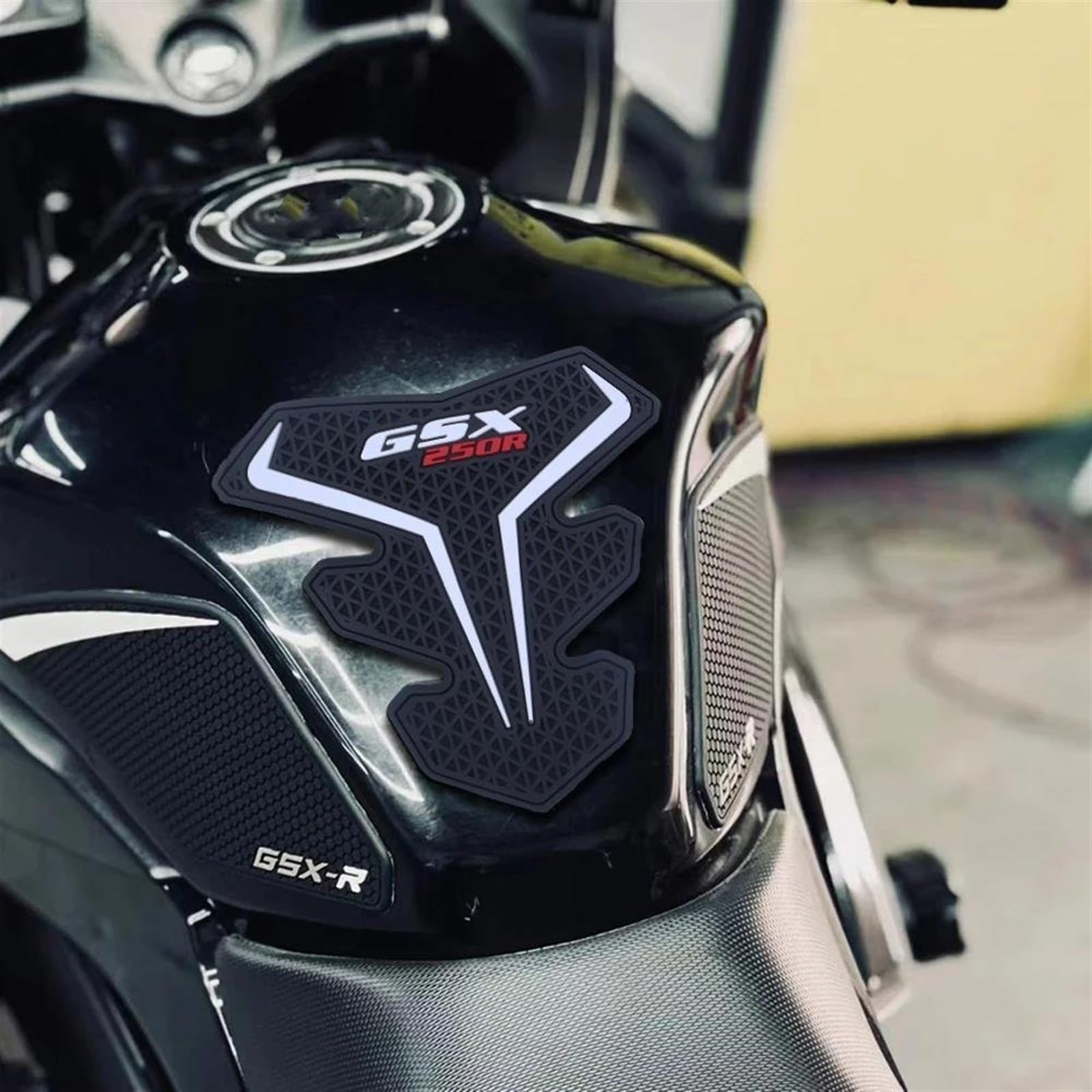 Protector para Tanque Adhesivo Protector Lateral para Depósito De Combustible De Motocicleta para Suzuki GSX250R GSX250 R GSX 250 R