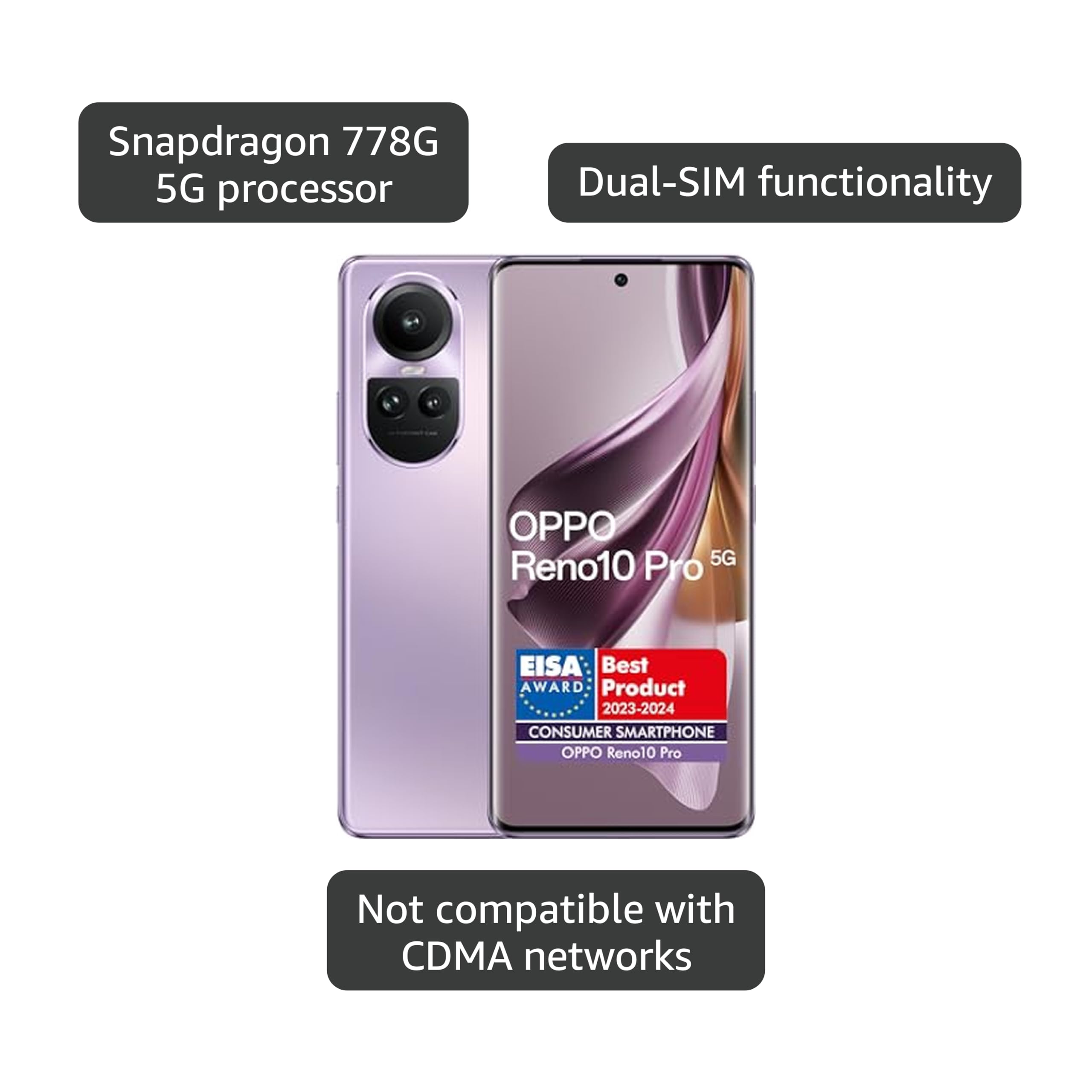 Oppo Reno 10 Pro Dual-SIM 256GB ROM + 12GB RAM (Only GSM | No CDMA
