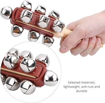 Amazon | スレーベル ハンドベル ジングルベル パーカッション 鈴13個