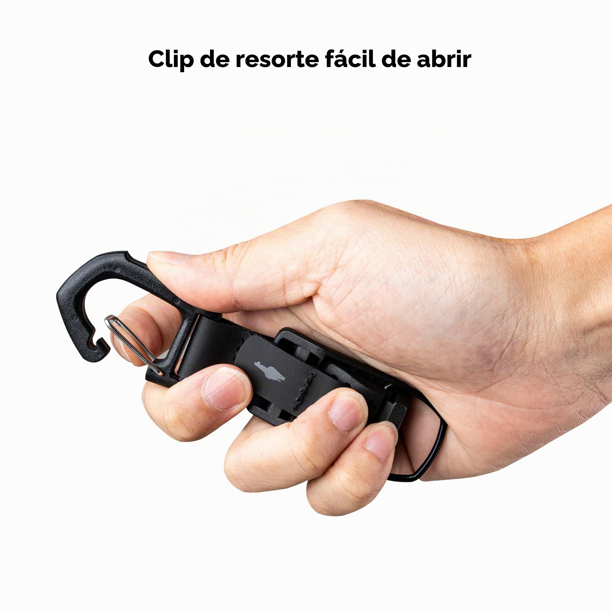 ALPAKA HUB Carabiner – Mosquetón EDC Magnético | Versión Pro también disponible, liberación rápida, compatible con sistema HUB, para bolsa y cinturón, accesorios tácticos