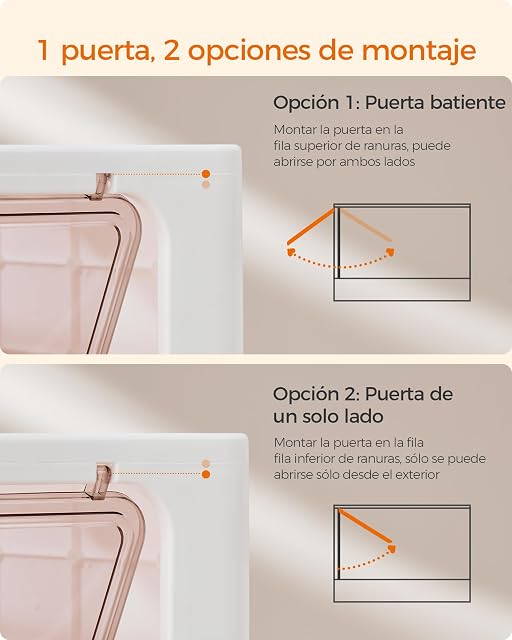 Foto 7 de 8 de Feandrea Arenero para Gatos, con Bandeja Extraíble, Carga de 15 kg