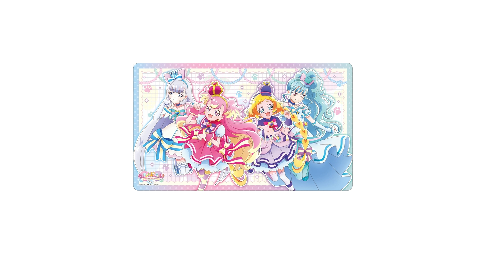 【プリキュア】わんだふるぷりきゅあ キャラクターラバーマット 3点 Amazon | わんだふるぷりきゅあ! キャラクターラバーマット[C