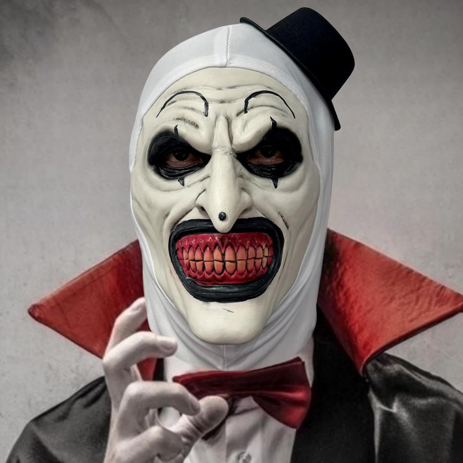 GTETKDE Adult Terrifier Art the Clown Cosplay Costume - Scary Killer Clown Mask for Men & Women - Image 5