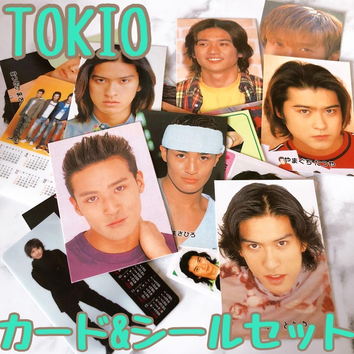 Amazon.co.jp: TOKIO カード&シール計20枚セット ジャニーズ アイドル  