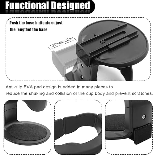 Miniatura 3 de Soporte para botella de ventilación de aire de automóvil soporte para taza de ventilación de aire de automóvil soporte multifunción para bebidas