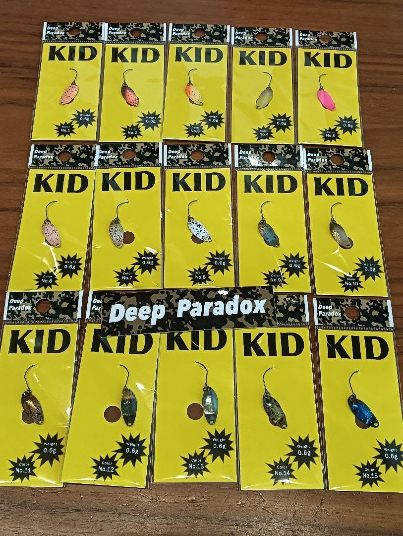 Deep Paradox KID 0.6g 全15色セット 【公式通販】