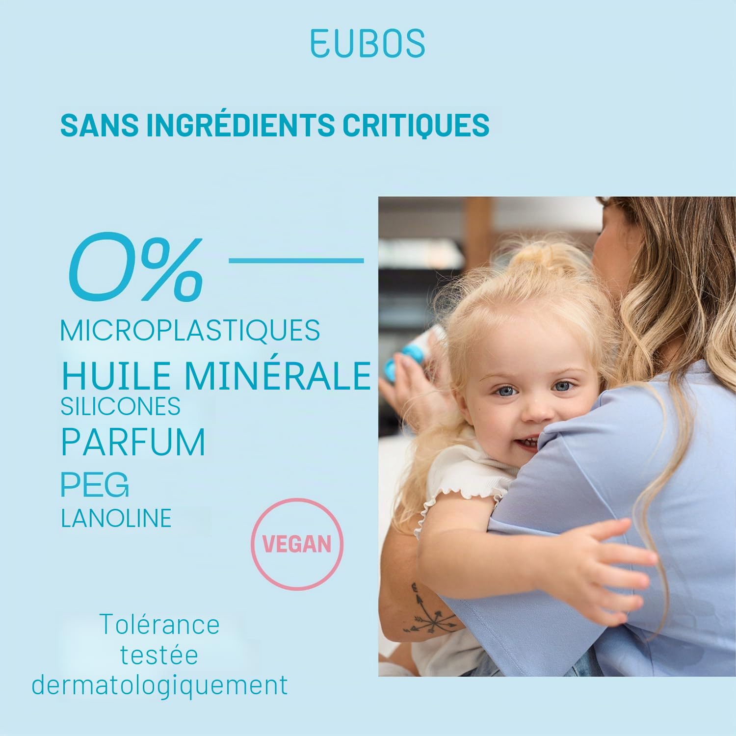 EUBOS Kinder Haut Ruhe Lotion, 125 ml Lotion