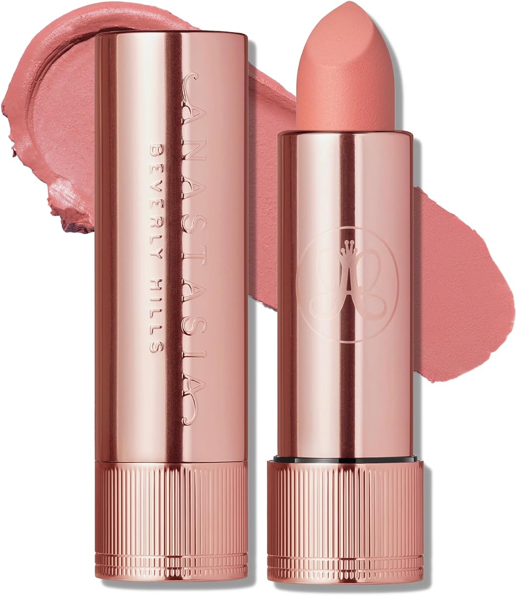 Matte Lipstick Full-Pigment Velvet Color | High-Intensity Color Payoff, Comfortable Velvet Matte, Precision Bullet Design, Universal Nude Shades, Vegan & Cruelty-Free.