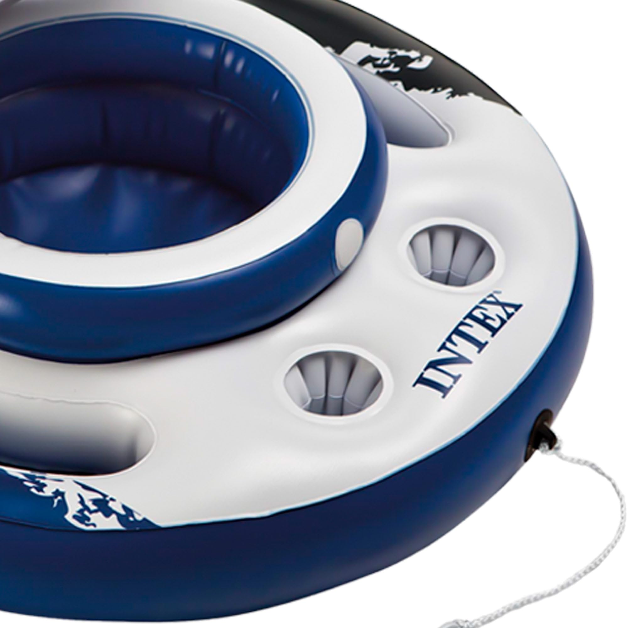 Intex Mega Chill Pływająca Taca, Biały/Niebieski, Ø 89 cm