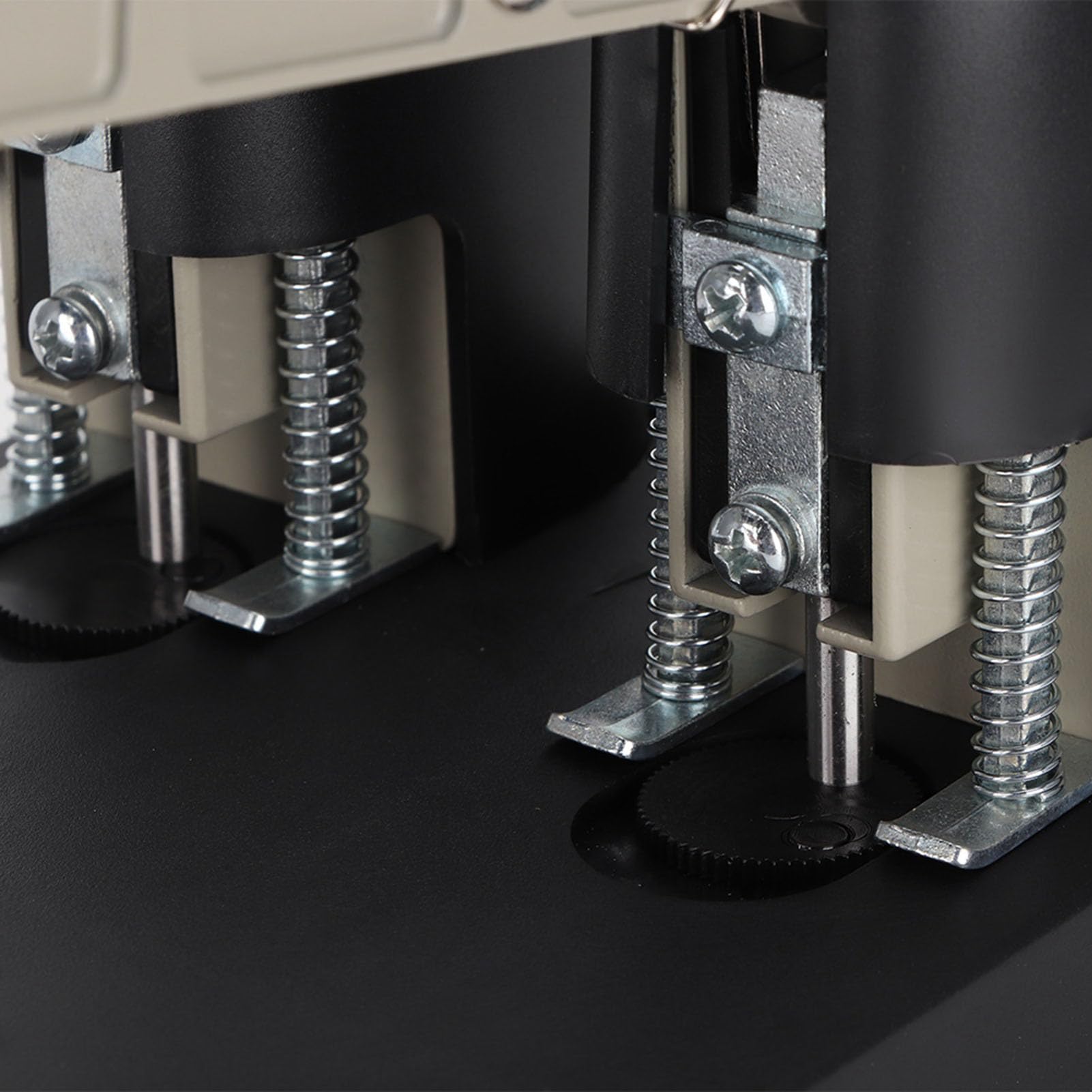 Perforatrice a 2 Fori per Cartellette, Perforatrice Manuale a 2 Fori per Risparmio di Manodopera Ad Alta capacità, Forza di Perforazione di 150 Fogli con Guida di Precisione,