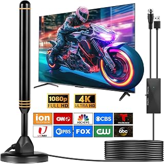TV Antenna for Smart TV Indoor, Digital TV Antenna for Local Channels