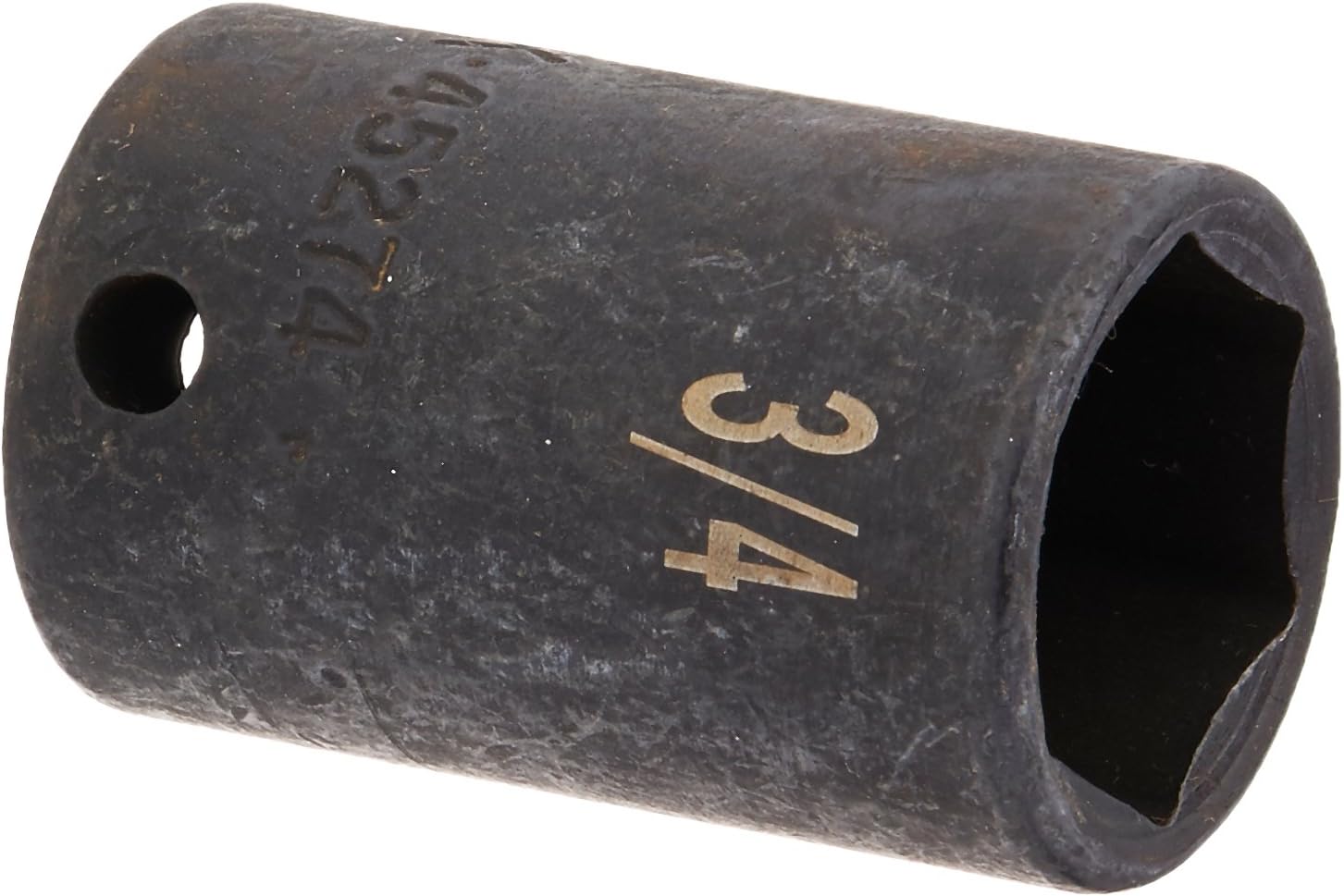 SK Hand Tool 45274 6 Point 3/8-Inch Drive Semi-Deep Impact Socket, 3/4-Inch