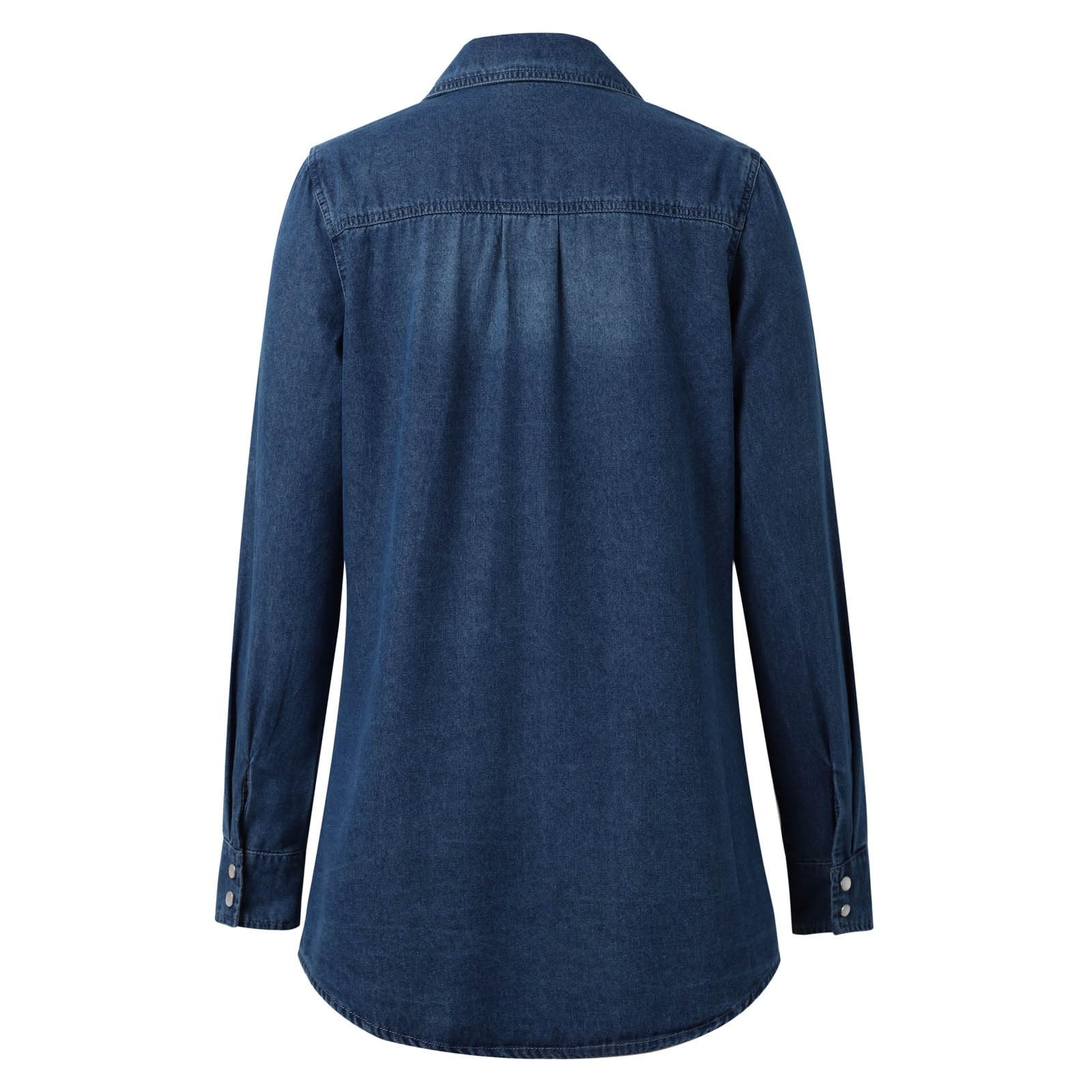 Chemise Femme Chemisiers Et Blouses Tops Chic Élégant Tunique Casual Lâche Respirant Chemisier Haut Oversize Couleur Unie Décontractée Blouse