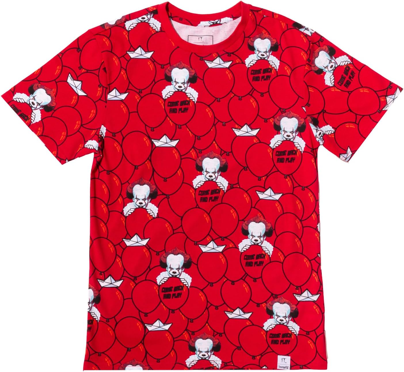 Loungefly Warner Brothers IT Pennywise Unisex Tee Shirt