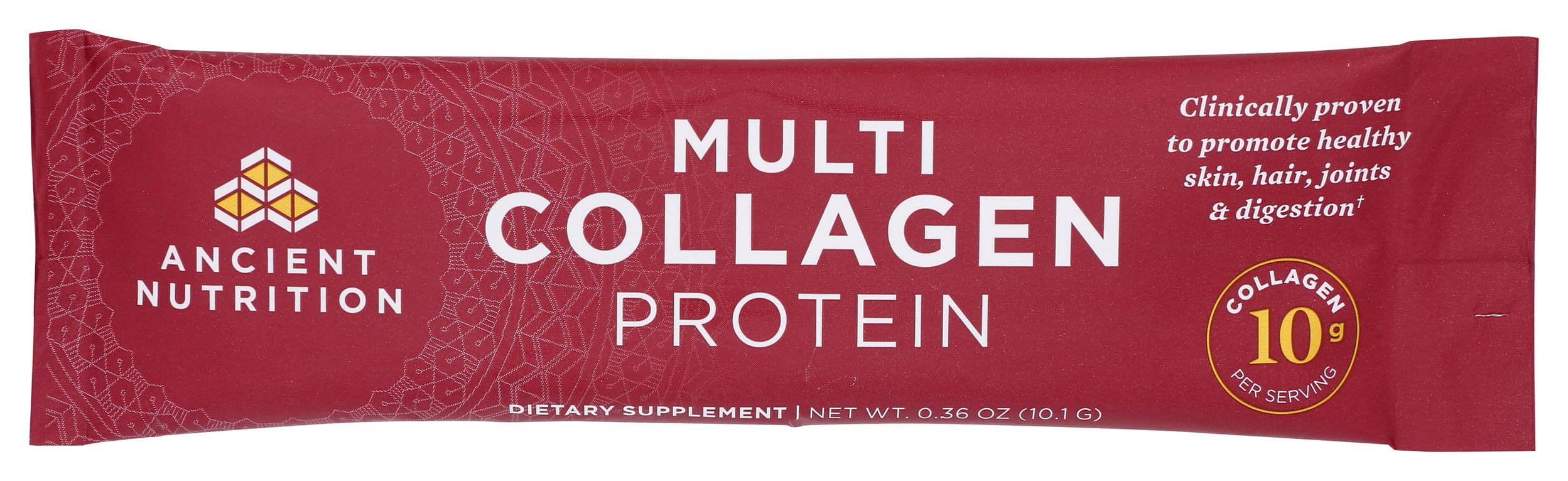 ANCIENT NUTRITION Multi Collagen Complex Powder Packet 0 36 OZ Packaging may Vary