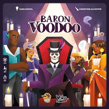 Lucky Duck Games Baron Voodoo Game , Purple
