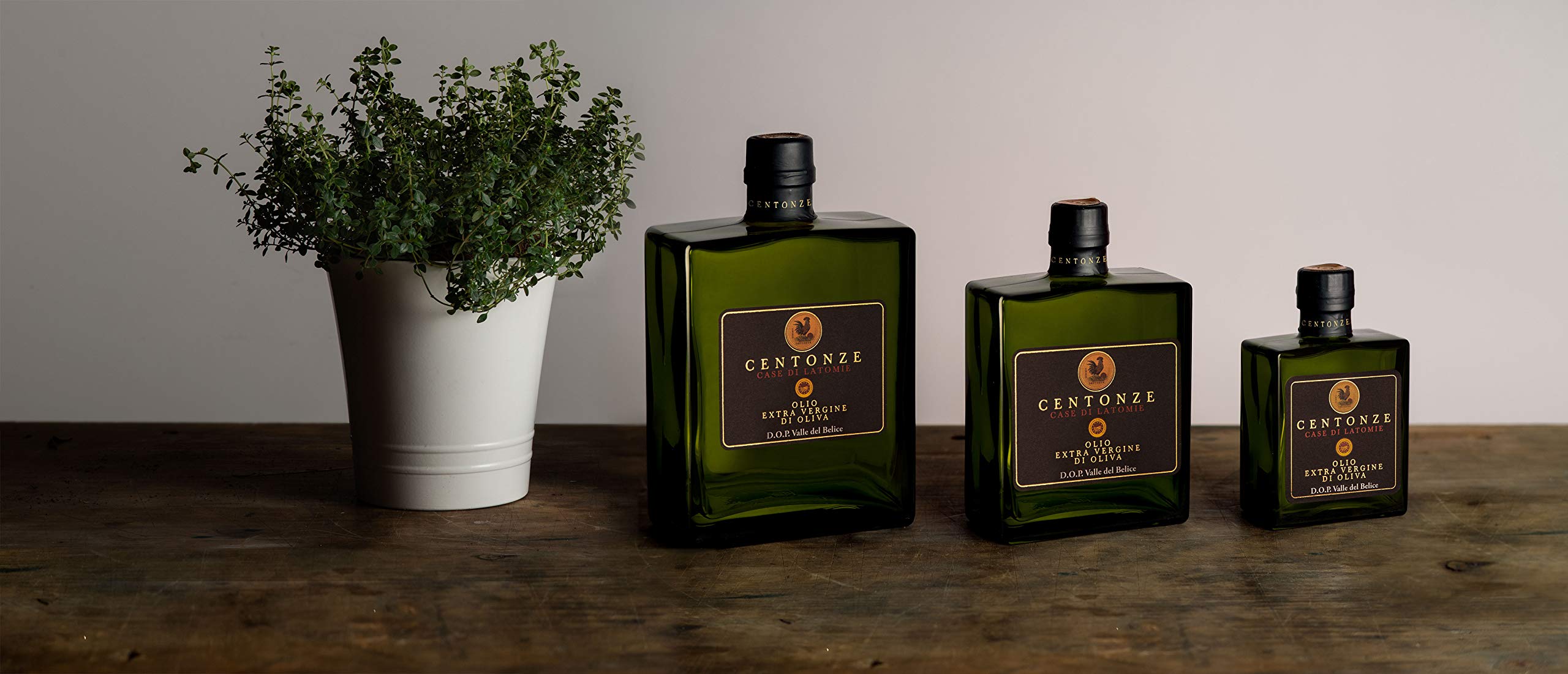 Centonze - Olio Extra Vergine di Oliva - D.O.P. Valle del Belice - Bottiglia Capri 0,50L