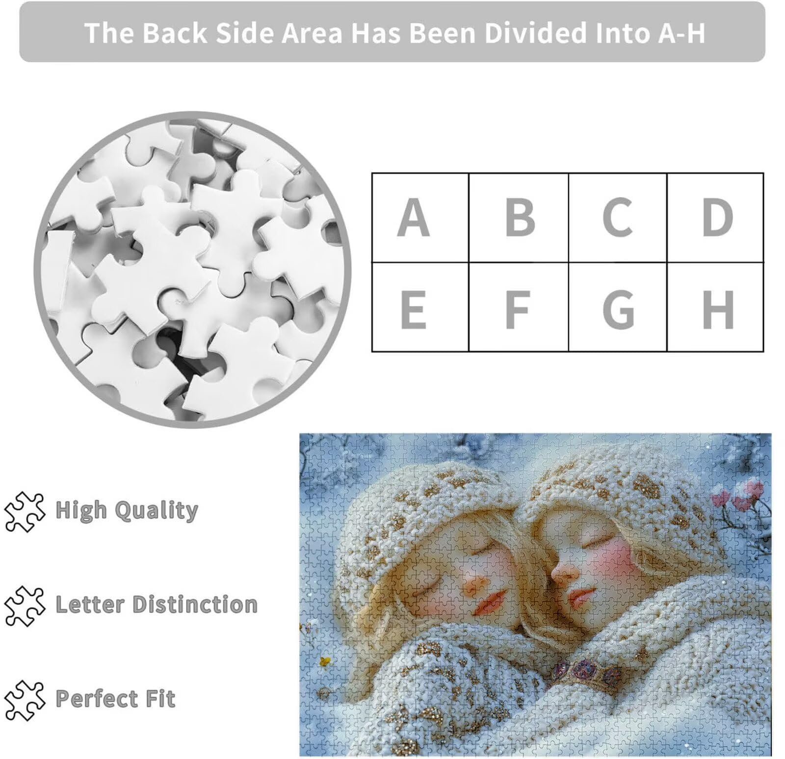 Puzzle Personalizado con Foto Personalizado con Foto Rompecabezas Personalizada con Imagen HD, Texto o Nombre Navidad Halloween Día del Niño Juegos de Inteligencia Regalos para Niños Amigos C-2639