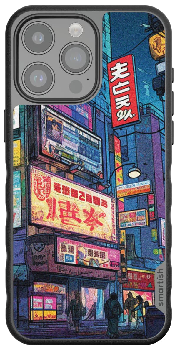 Smartish - Metropolis - iPhone 15 Pro Max Slim Case - Gripmunk [Lightweight + Protective] Thin Cover - Fits iPhone 15 Pro Max