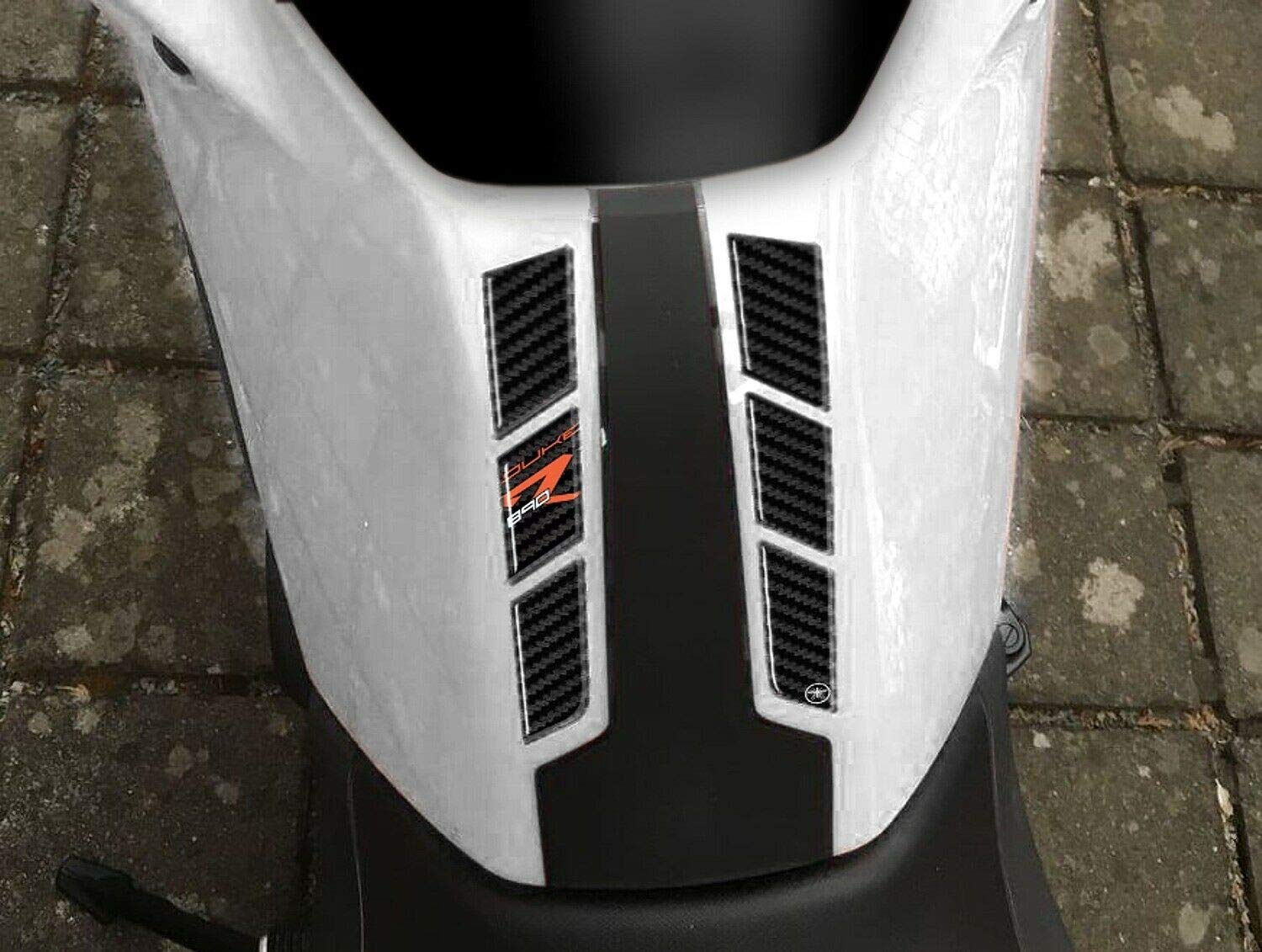 labelbike - 3D Aufkleber Set Motorrad Tank Harzschutz und Dekorationen kompatibel mit KTM 890 Duke R