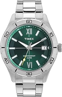 Analog Watch for Men Available in Multicolor Dial & Silver Stainless Steel Bracelet Band - Water Resistant Wrist Watches
