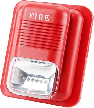 DC12V/24V Alarm Strobe Siren with Multi Alert and LED Warning for Enhanced Systems