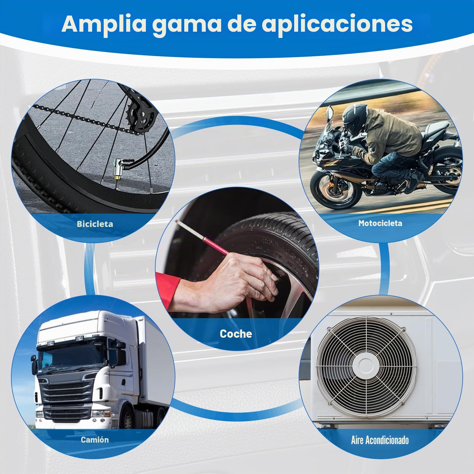 Obus Aire Acondicionado, 102Pcs A/C Válvula Núcleo R12 R134A, Kit Sello Núcleo Válvula Aire Acondicionado Automóvil, para Coche