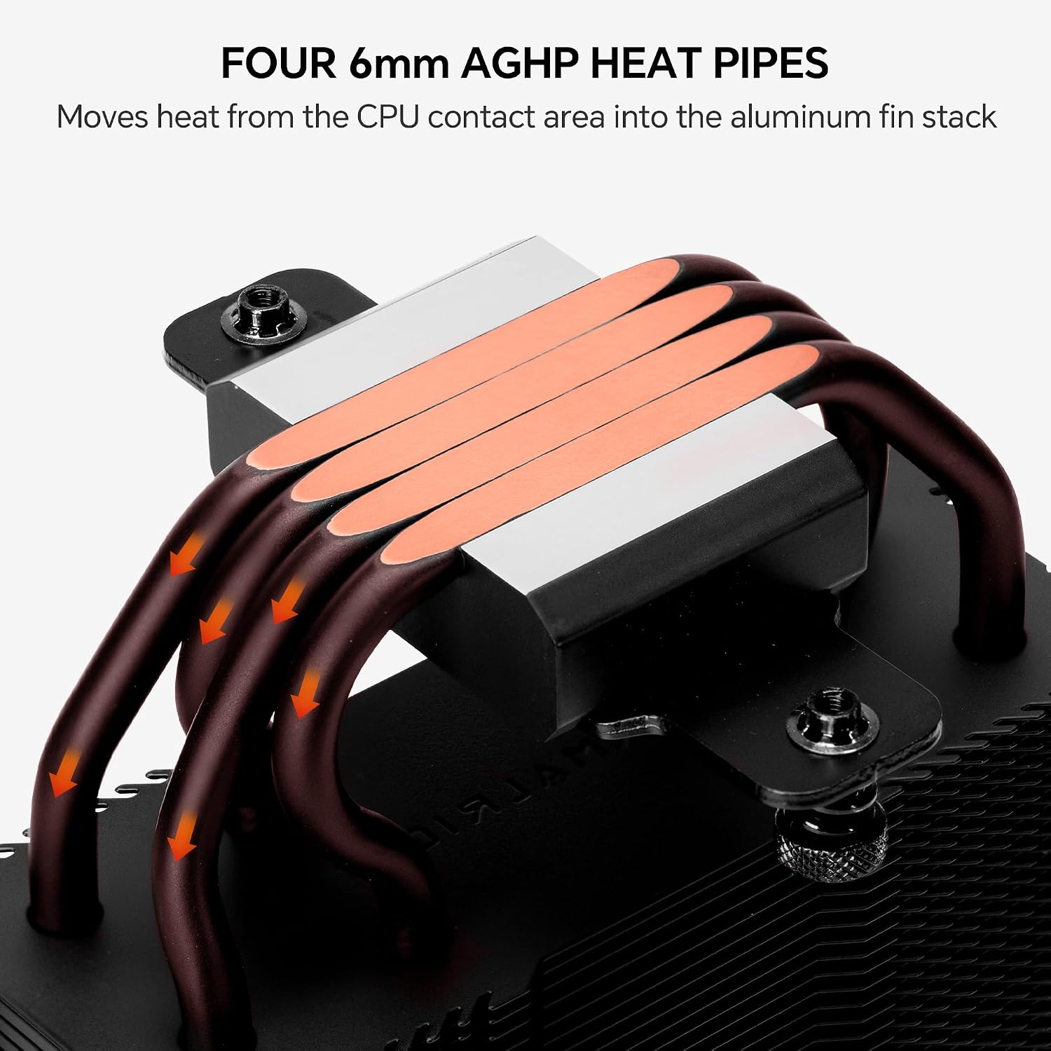 Thermalright Assassin X 120-A Dark 120mm CPU Air Cooler, 2400RPM PWM Fan
