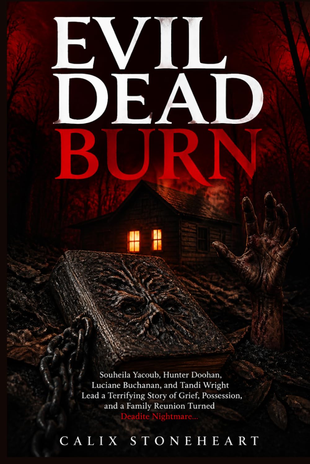 Evil Dead Burn: Souheila Yacoub, Hunter Doohan, Luciane Buchanan, and Tandi Wright Lead a Terrifying Story of Grief, Possession, and a Family Reunion Turned Deadite Nightmare