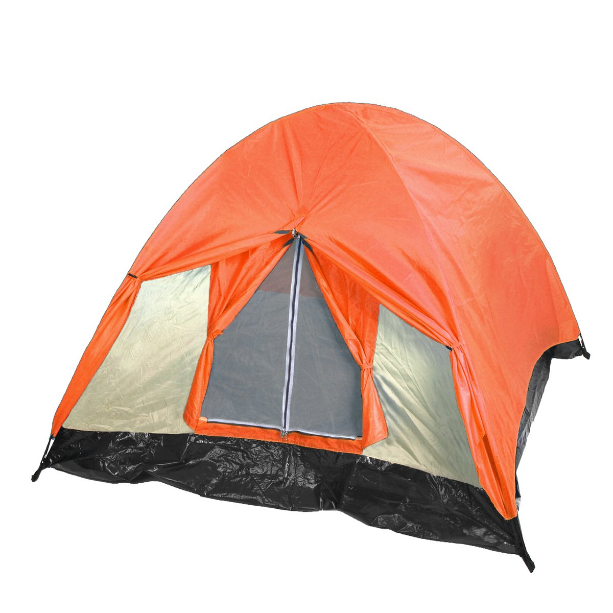 【美品】テント　アウトドア　キャンプ　ホワイト/レッド Amazon | Naturehike ネイチャーハイク ハイビー 3 キャンピングテント