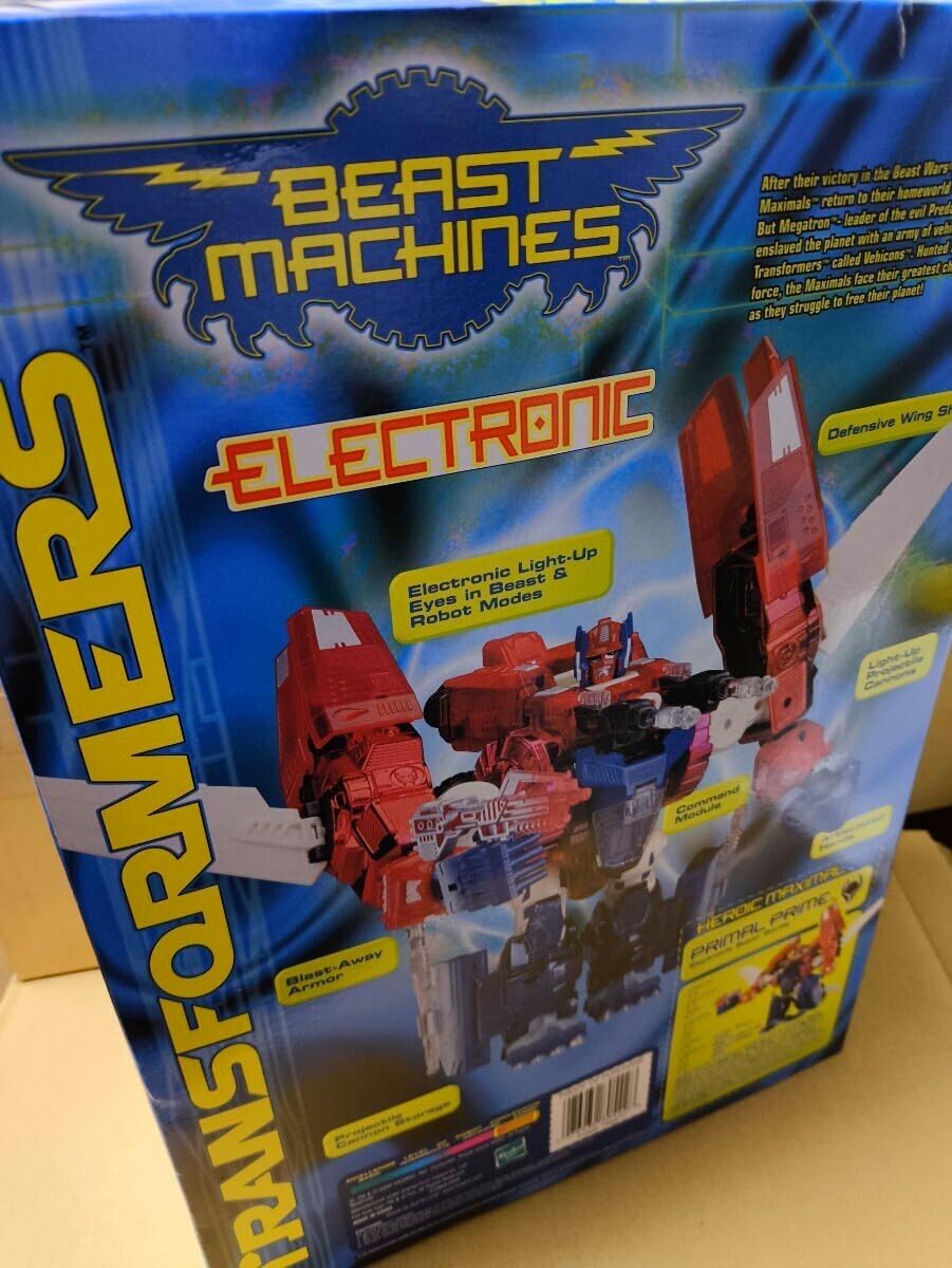 ほぼ未使用　トランスフォーマー ビーストマシーンズ プライマルプライム TFビーストマシーンズ プライマルプライム: しょうけら覚え書き