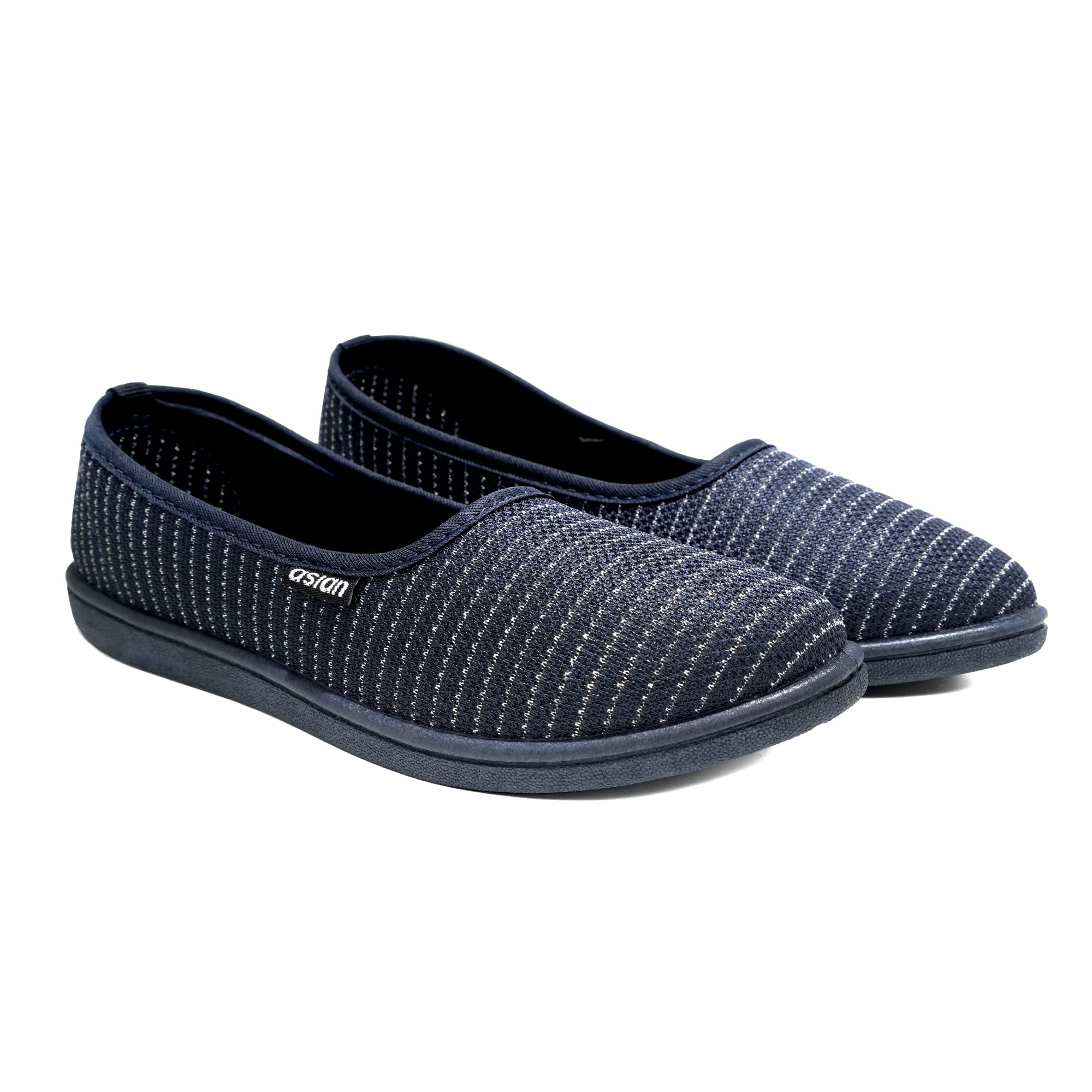 ASIAN Womens Daisy-11 Casual Loafer,Sneaker & Moccasins Shoes with Lightweight Extra Cushion Slip-On Casual Sneaker Shoes for Womens & Girls (Navy Blue, Numeric_7) (B0BSLHLP4X) Amazon Price History, Amazon Price Tracker