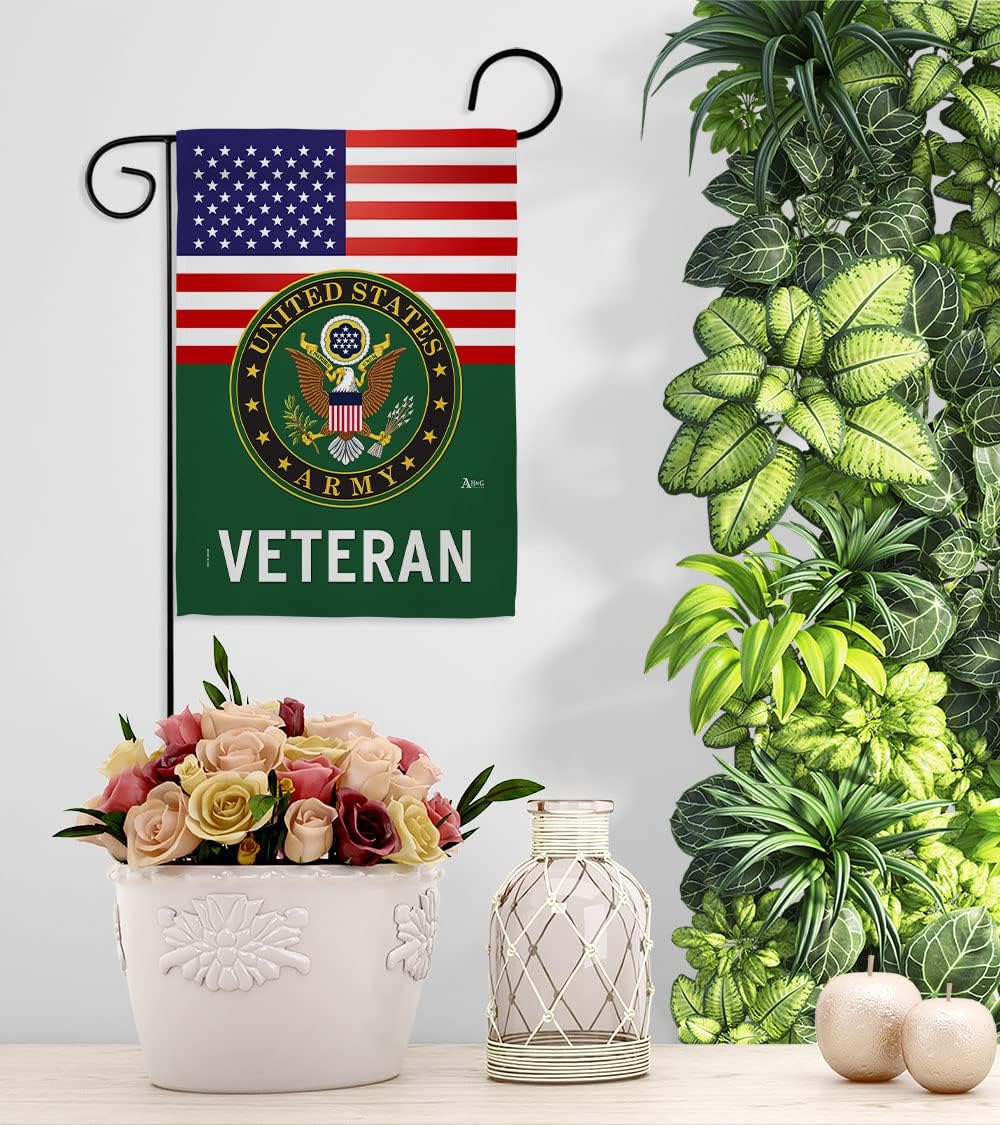 US Army Veteran Garden Flag - Armed Forces Rangers United State American Military Retire Official - House Decoration Banner Small Yard Gift Double-Sided Made In USA 13 X 18.5 - Image 9