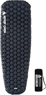 OneTigris NOBLEJADE Isomatte Outdoor faltbar mit Pumpensack, 10 cm verdickte Ultraleicht Luftmatratze 1 Person Camping Matratze aufblasbar für Wandern Auto (R-Wert 7,3)