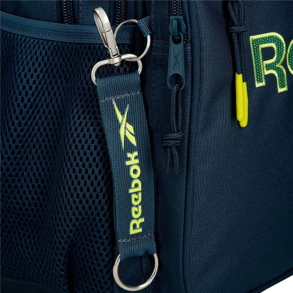 Reebok Summerville Mochila Escolar, Verde, 30x40x12 cms