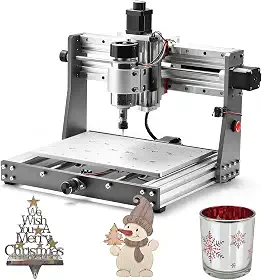 Genmitsu Roteador CNC 3020-PRO MAX para entalhe em metal e mais, controlador off-line GRBL, com interruptores de limite e parada de emergência, área de trabalho XYZ 300 x 200 x 72 mm