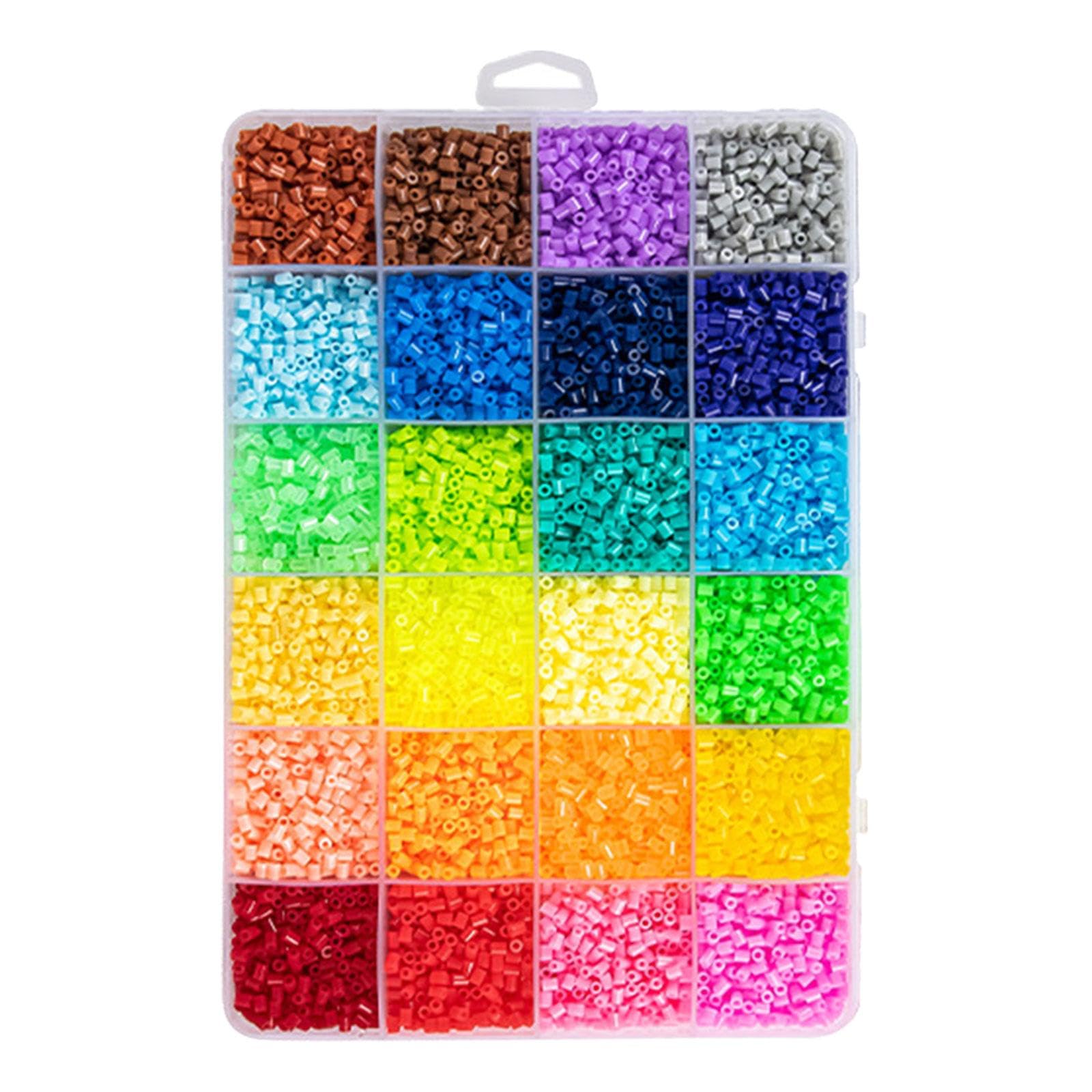 39 000 Perles à Repasser de 2,6 Mm, Jouet Puzzle pour Fête D'anniversaire de Fille