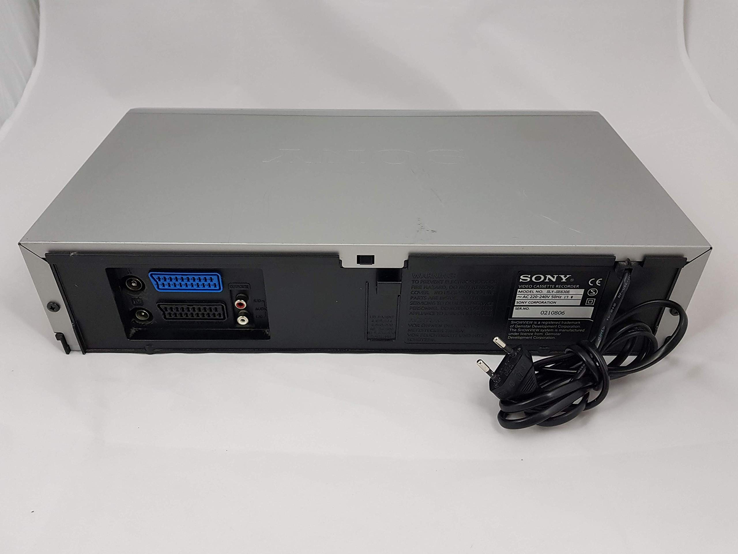 Sony SLV-SE830 HiFi-Videorekorder Silber