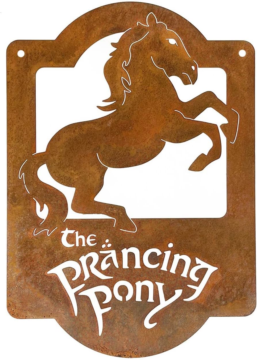 Prancing Pony Wall Mount Sign