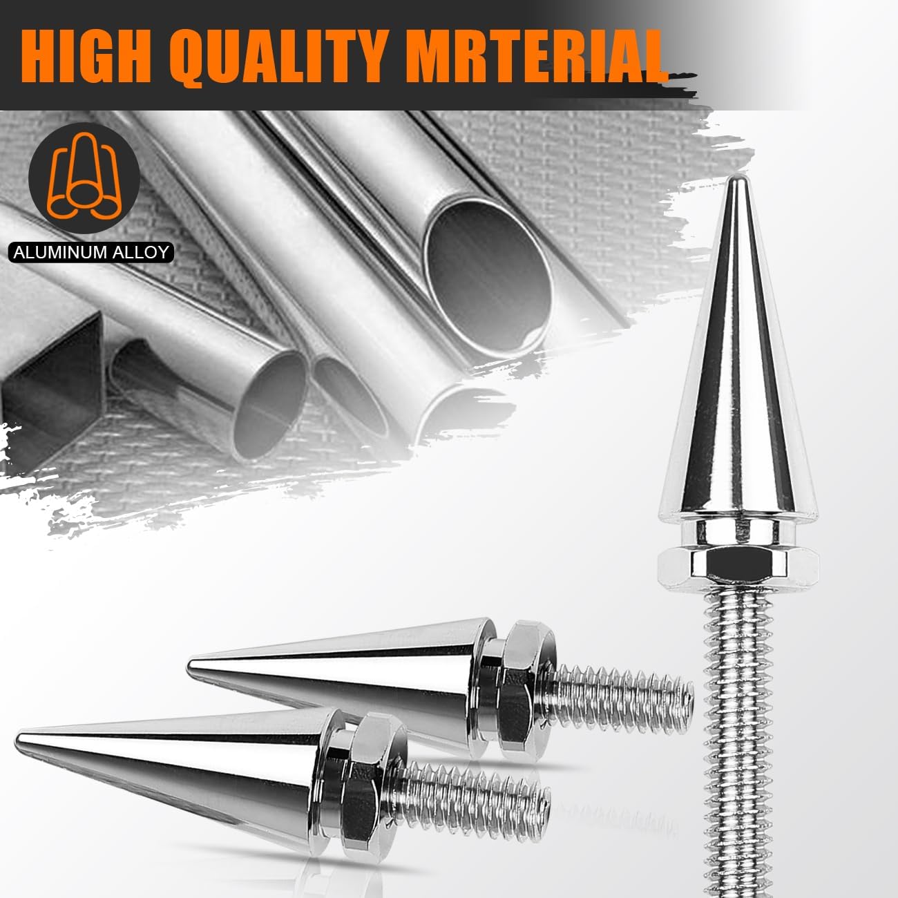 AUFER Windshield Spike Screws Bolts Windscreen Trim Screw Compatible With For Harley Touring Models Street Glide Special Electra Glide Tri Glide Ultra Classic Freewheeler 2014-2024