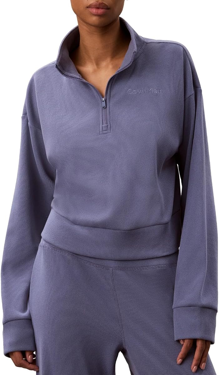 Women's Icon Sport Waffle Quarter Zip Sweatshirt