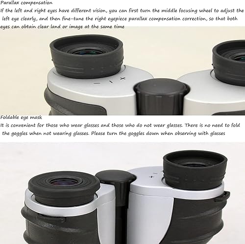 Miniatura 4 de LABRHA Binoculars 8X22 for Adults and KidsWaterproof Binoculars with Low Light Night Vision Durable  Clear Binoculars for Outdoor SportsConcerts and