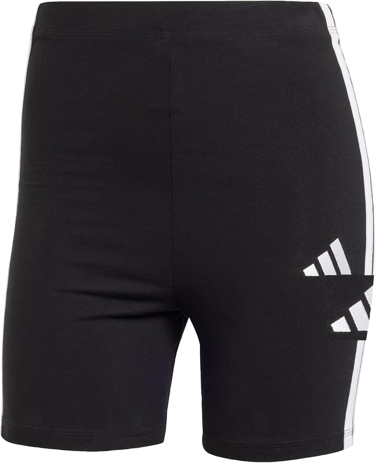 adidas Women’s Essentials 3-Stripes High Waisted Biker Shorts Tights