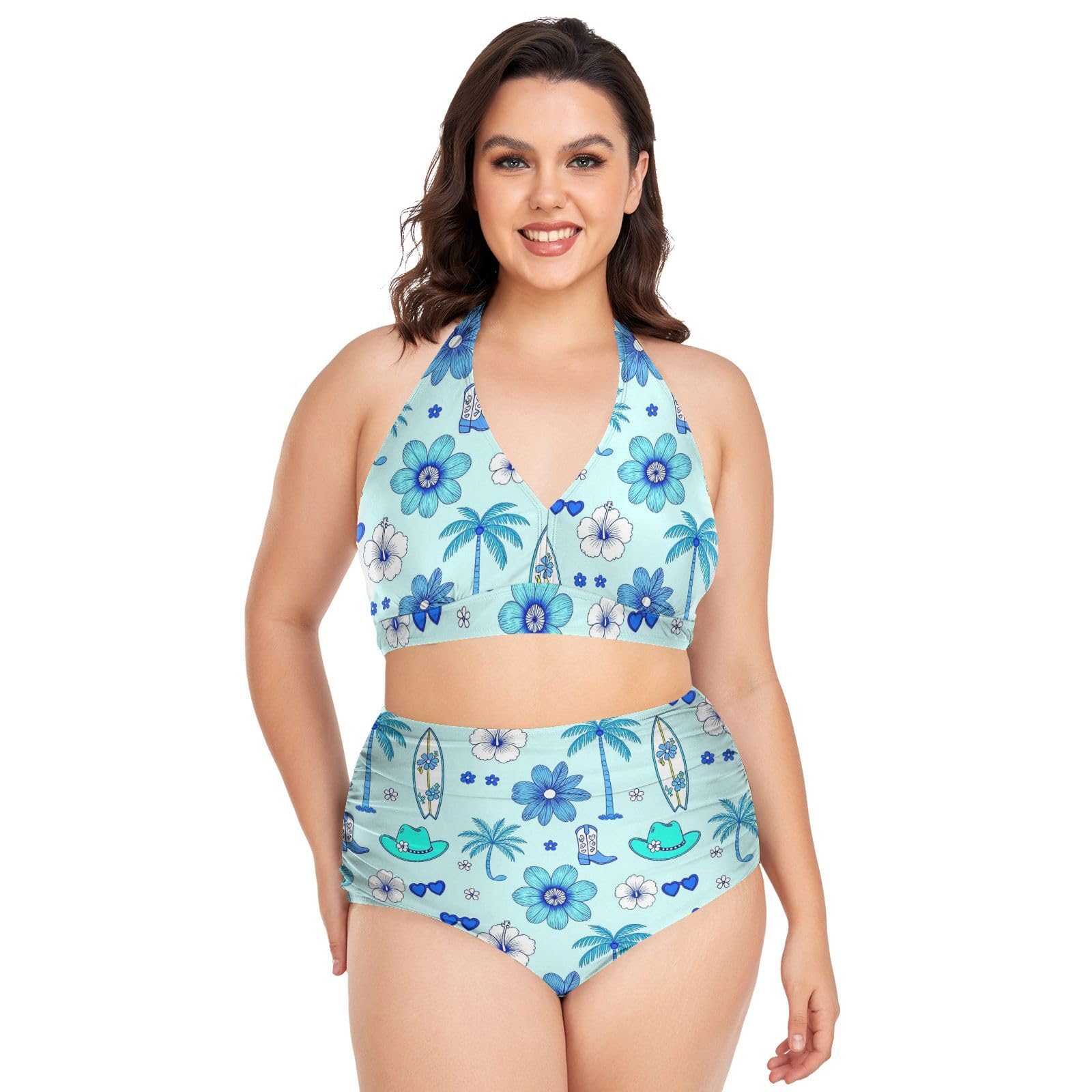 Bikini grande taille réglable résolvant le manque de maintien - 7