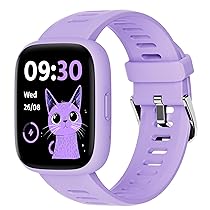 BIGGERFIVE Fitness Tracker Orologio Bambina Ado 5-16, 1,8″ Smartwatch con Contapassi, Frequenza Cardiaca, Resistente all’Acqua IP68, Monitor del Sonno, Giochi Puzzle con, senza APP